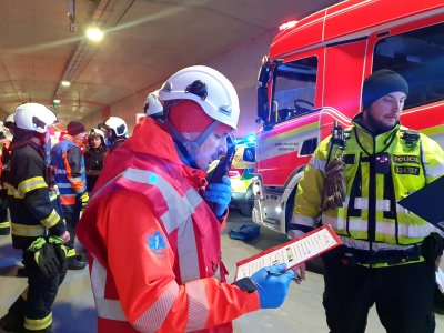 Prověřili jsme připravenost na zásah v dálničním tunelu Pohůrka